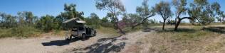  campsite at georgina river crossing